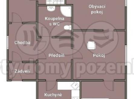 Půdorys | Prodej - dům/vila, 120 m²
