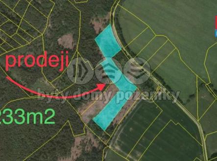 Prodej - pozemek, les, 14 233 m²