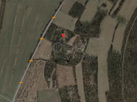 google mapy vrazkov 236.png | Prodej - pozemek, ostatní, 1 831 m²