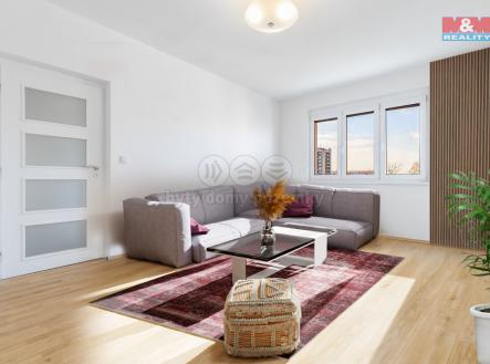 obývací pokoj1_vizu.jpg | Prodej bytu, 4+1, 104 m²