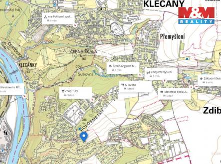Mapa_okoli | Prodej - pozemek pro bydlení, 864 m²