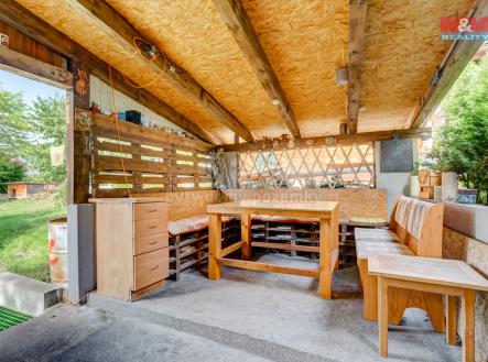 Pergola u kuchyně | Prodej - pozemek, zahrada, 995 m²