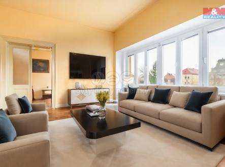 obývací pokoj - vizualizace | Prodej - dům/vila, 352 m²