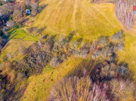 pohled na pozemek | Prodej - pozemek, trvalý travní porost, 3 251 m²