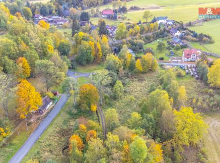 pohled na pozemek | Prodej - pozemek pro bydlení, 2 208 m²