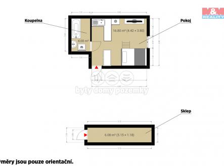 Prodej bytu, 1+kk, 29 m²