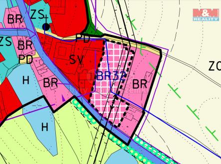 koordinační výkres | Prodej - pozemek pro bydlení, 800 m²