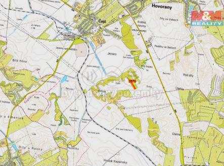 mapka | Prodej - pozemek, zemědělská půda, 5 686 m²