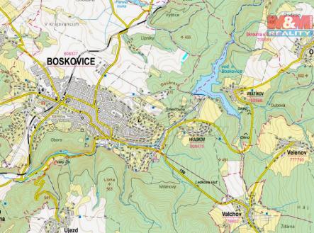 mapka | Prodej - pozemek, zemědělská půda, 1 418 m²