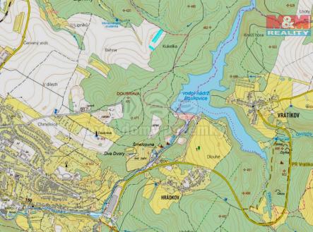 mapka | Prodej - pozemek, zemědělská půda, 1 418 m²