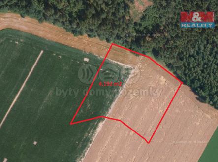 Pozemek Vacíkov 1.png | Prodej - pozemek, zemědělská půda, 4 192 m²