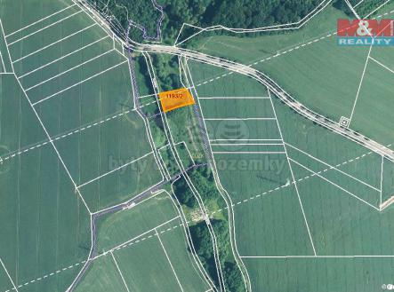mapka | Prodej - pozemek, trvalý travní porost, 1 564 m²