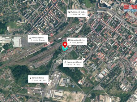 Pronájem komerčního pozemku, 8278 m², Chomutov, ul. Spořická | Pronájem - pozemek pro komerční výstavbu, 8 278 m²