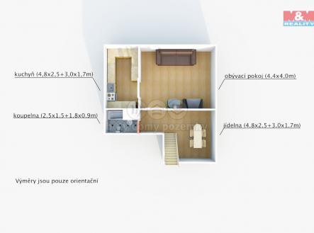 Prodej bytu, 4+kk, 111 m²