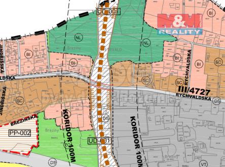 Územní plán Petřvald u Karviné - poz. 2644.png | Prodej - pozemek pro komerční výstavbu, 1 859 m²