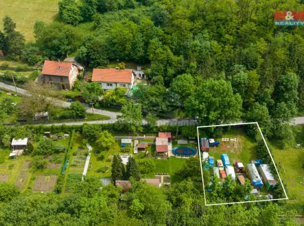 Prodej - pozemek, zahrada, 522 m²