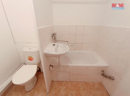 koupelna s wc | Pronájem bytu, 2+1, 41 m²