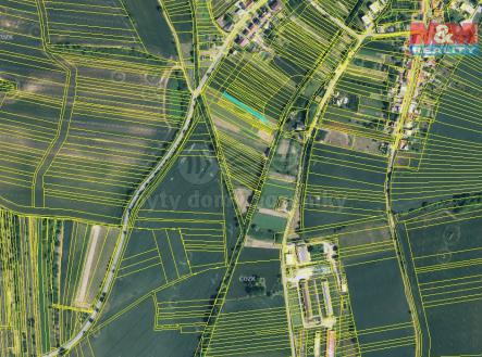 mapka | Prodej - pozemek, zemědělská půda, 196 m²