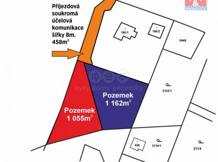 859344 - Prodej pozemku k bydlení, 1284 m², Bukovany | Prodej - pozemek pro bydlení, 1 284 m²