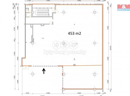 půdorys .jpg | Pronájem - obchodní prostor, 453 m²