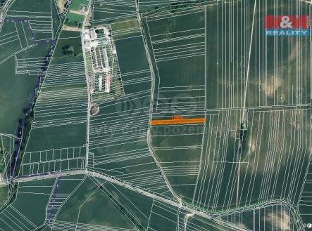 mapka | Prodej - pozemek, zemědělská půda, 819 m²