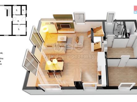 Půdorys přízemí | Prodej - chata/rekreační objekt, 162 m²