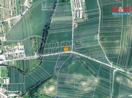 mapka | Prodej - pozemek, zemědělská půda, 430 m²