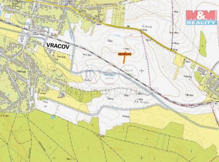 mapka | Prodej - pozemek, zemědělská půda, 194 m²