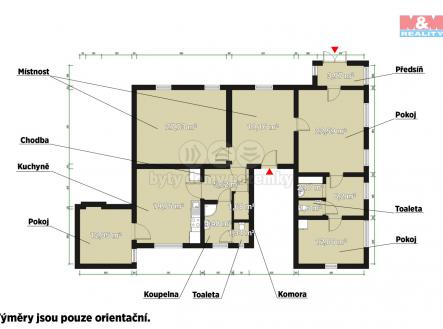 Pronájem bytu, 5+1, 140 m²