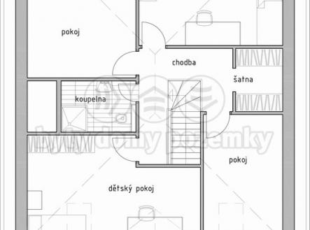 půdorys | Prodej - pozemek pro bydlení, 1 369 m²