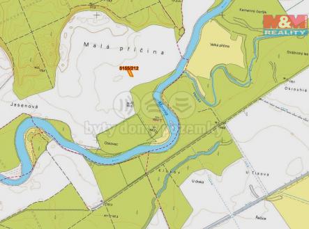 mapka | Prodej - pozemek, zemědělská půda, 1 497 m²
