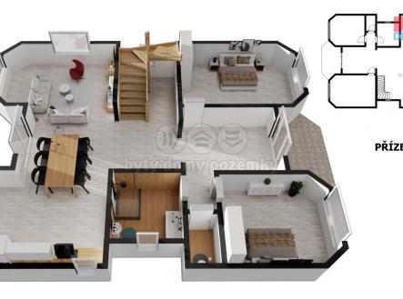 Půdorys přízemí | Prodej - dům/vila, 250 m²