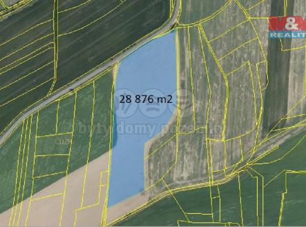 2 | Prodej - pozemek, zemědělská půda, 28 876 m²