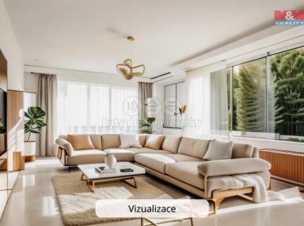 Obývací pokoj.jpg | Prodej bytu, 3+1, 88 m²