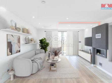 Obývací pokoj + KK | Prodej - dům/vila, 102 m²
