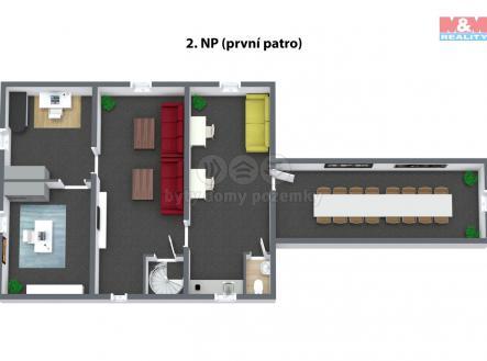 3D-FloorPlan-2NP.jpg | Pronájem - obchodní prostor, 140 m²