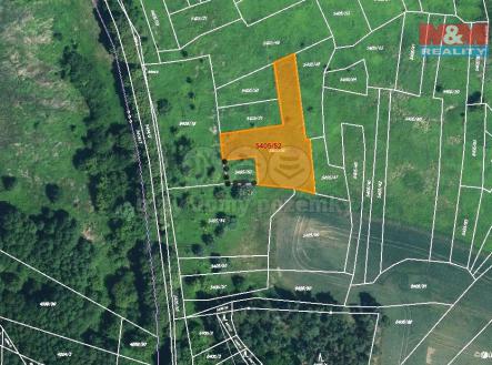 mapka | Prodej - pozemek, zemědělská půda, 412 m²