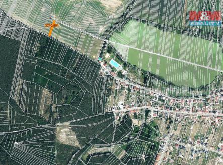 mapka | Prodej - pozemek, zemědělská půda, 460 m²