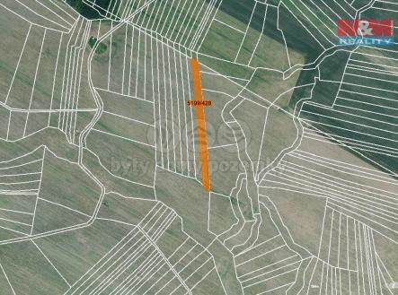 mapka | Prodej - pozemek, zemědělská půda, 418 m²