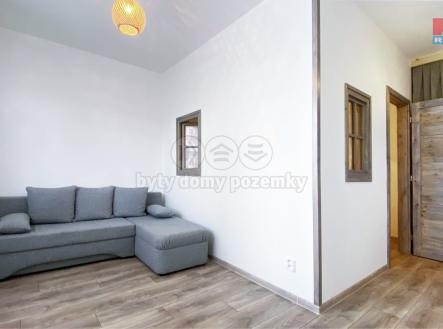 obývací pokoj | Pronájem bytu, 1+1, 34 m²