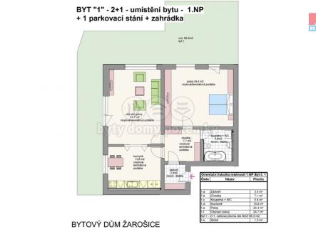 Prodej bytu, 2+1, 79 m²