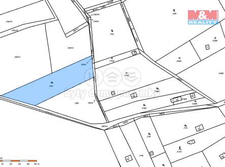mapka | Prodej - pozemek, zahrada, 2 370 m²