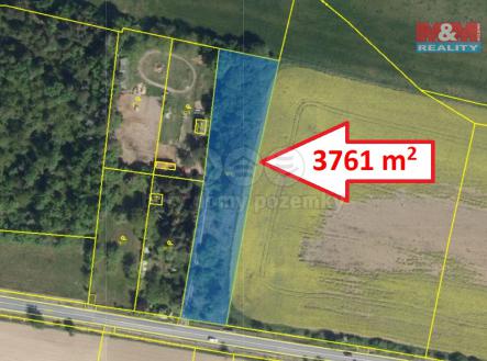 Prodej - pozemek, zemědělská půda, 3 761 m²