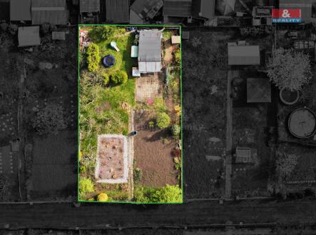 Prodej - pozemek, zahrada, 418 m²
