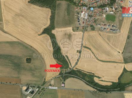 Letecká mapa | Prodej - pozemek, trvalý travní porost, 3 369 m²