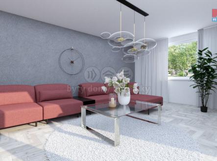 obývací pokoj s KK | Prodej - dům/vila, 125 m²