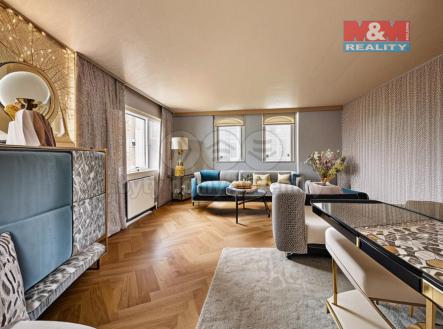 Vizualizace obývacího pokoje | Prodej - dům/vila, 64 m²