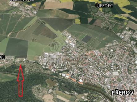 mapka Kozlovice.jpg | Prodej - pozemek, zahrada, 1 274 m²