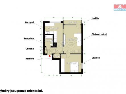 Půdorys.jpg | Prodej bytu, 2+kk, 53 m²