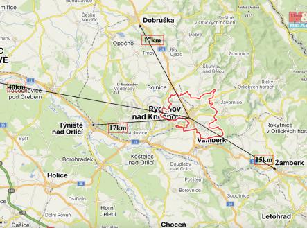 mapa Rychnov.png | Pronájem - skladovací prostor, 180 m²